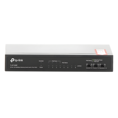 Switch PoE+ No Administrable / De Escritorio 8 puertos