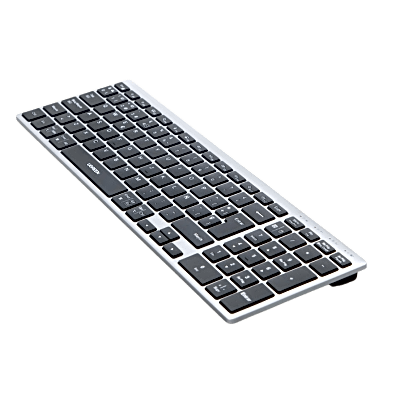 Teclado Inalámbrico Multimodo / Bluetooth + 2.4 GHz /