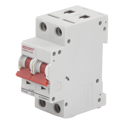 Protección Térmica/ Interruptor 2P, 32A,  Corriente