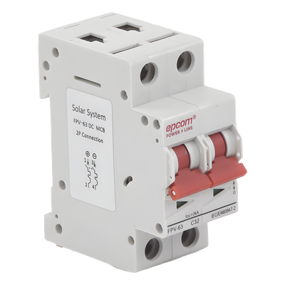 Protección Térmica/ Interruptor 2P, 32A,  Corriente