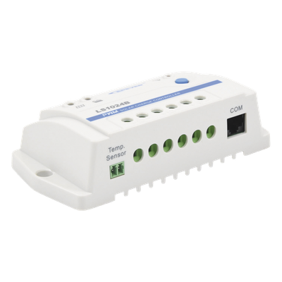 Controlador Solar PWM / 10A / 12/24V / RS-485 / Baterías