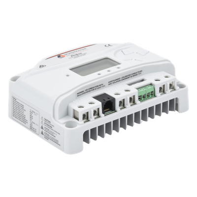 Controlador de carga y descarga 12-24 Vcc, 30 Amp