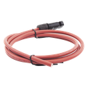 Cable Fotovoltaico, 1.5 m, Rojo, Calibre 10 AWG con Terminal