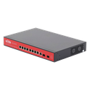 Switch Administrable Capa 2 de 8 puertos 10/100/1000 PoE