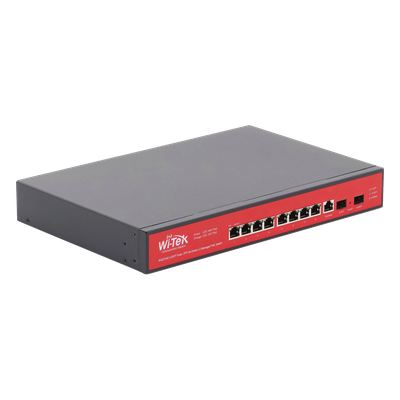 Switch Administrable Capa 2 de 8 puertos 10/100/1000 PoE