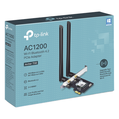 Adaptador PCIe inalámbrico doble banda AC 1200 Mbps /