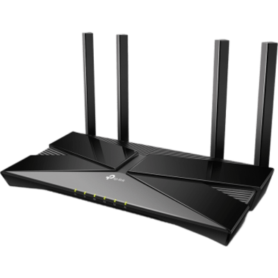 Router WiFi 6 / AX1800 / Dual Band / 5x Gigabit / 4 Antenas