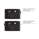 Extensor PoE / 802.3 af/at / 2 puertos 10/100 Mbps / Hasta