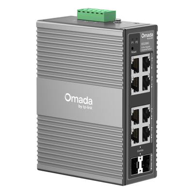 Switch Industrial Easy Managed / 8 Puertos Gigabit / 2×