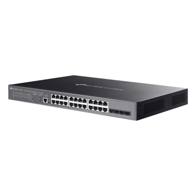 Switch Administrable L3 SDN / 24 Puertos PoE Gigabit / 4