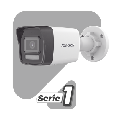 Cámara Bala IP / 4 Megapixel / Dual Light 30 m (98.4 ft) /