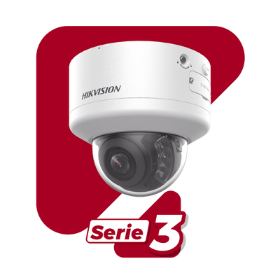 Cámara Domo IP / 4 Megapixel / Lente Motorizado 2.7-13.5 mm