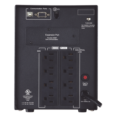 UPS Línea Interactiva / 1500 VA / 1500 W / Factor de