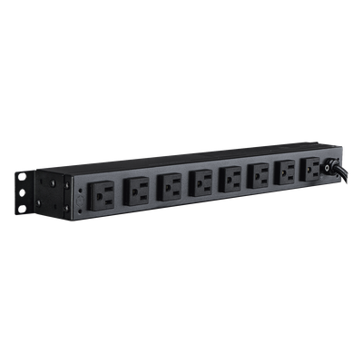 PDU Básico Rack / 10 Salidas NEMA 5-15R / 15 Amp / 120 Vca