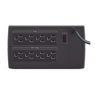 Regulador de Voltaje AVR / 1500 VA / 750 W / 8 Salidas NEMA