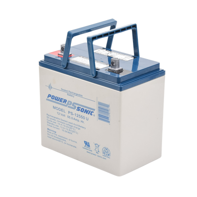 Batería 12V, 55AH, Para Respaldo, Tecnologías AGM/VRLA, 5