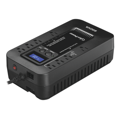 UPS / 650 VA / 390 W / Standby ECO / 120 Vca / 8 NEMA 5-15R