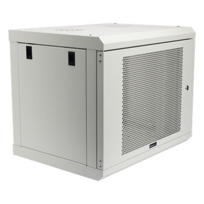 Gabinete de Pared / 9U / Profundidad 455 mm / Puerta