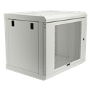 Gabinete de Pared / 9U / Profundidad 455 mm / Puerta