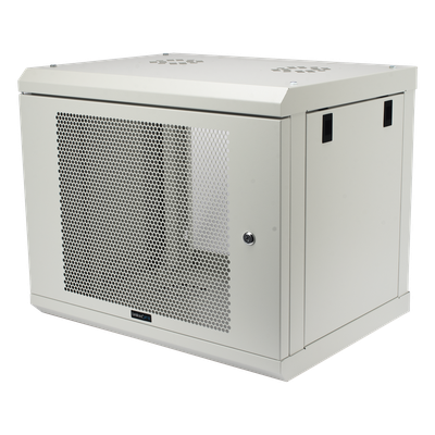 Gabinete de Pared / 9U / Profundidad 455 mm / Puerta