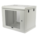 Gabinete de Pared / 9U / Profundidad 455 mm / Puerta