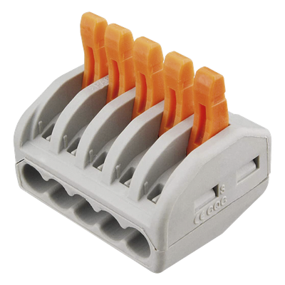 Conector de Distribución Eléctrica / 1 Entrada 4 Salidas /