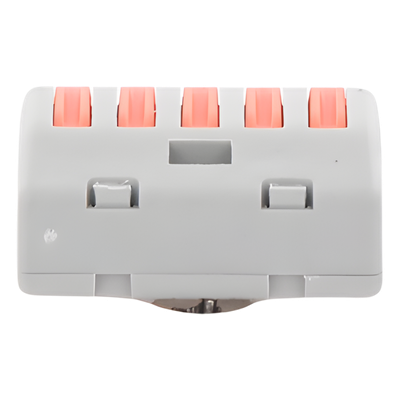 Conector de Distribución Eléctrica / 1 Entrada 4 Salidas /
