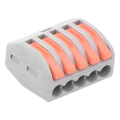 Conector de Distribución Eléctrica / 1 Entrada 4 Salidas /