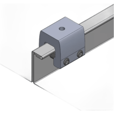 Clamp de Sujeción para Paneles Solares / Aluminio Serie