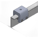 Clamp de Sujeción para Paneles Solares / Aluminio Serie