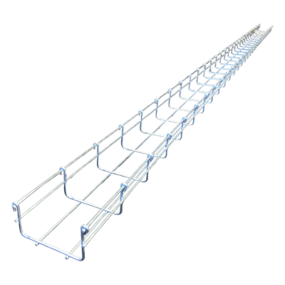 Charola Tipo Malla / 100x54 mm / Capacidad 77 Cables Cat6 /