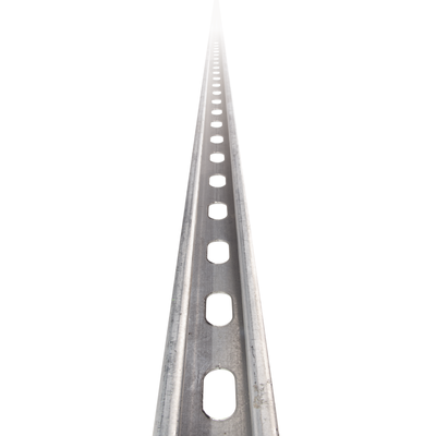 Unicanal perforado / 4x2 U30 / 3000 mm (9.84 ft) / Acero al