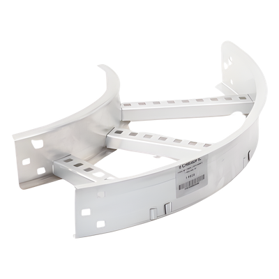 Curva Horizontal de 90° / Perfil Z / Ancho 9" / Peralte 3