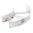 Curva Horizontal de 90° / Perfil Z / Ancho 9" / Peralte 3