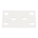 Cople para Uniones de Escalera de Aluminio / Plano / Peralte