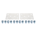 Cople para Uniones de Escalera de Aluminio / Plano / Peralte