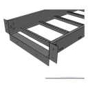Conector de Escalera a Tablero / Peralte 3 1/4" / Ancho 12"