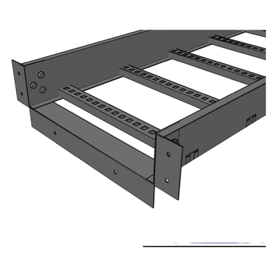 Conector de Escalera a Tablero / Peralte 3 1/4" / Ancho 6" /