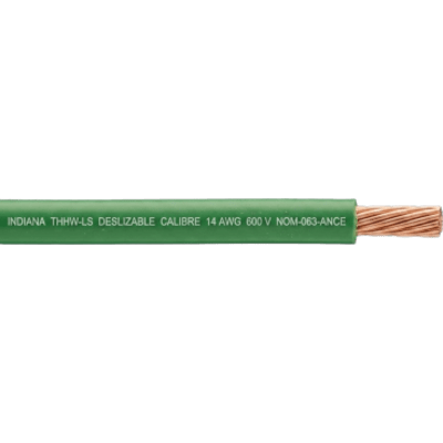 Cable THW-LS / 14 AWG / 19 Hilos / 90°C Seco / 75°C Mojado