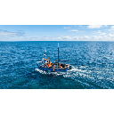 Antena VHF Marina / 4 dBi / 156-163 MHz / Altura 1.1 m (3.61