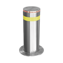 Bolardo hidráulico de 220 mm con luz LED roja y operación rápida