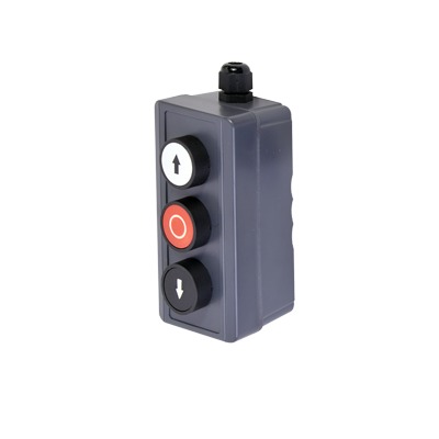 [XBS-SW-01] Botonera triple de uso rudo para control de accesos vehiculares