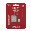 Memoria microSD de 128 GB con adaptador para dispositivos móviles