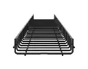 Charola Wire Basket 2x8 pulgadas, Color Negro
