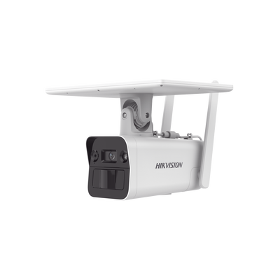 Kit Solar IP 4MP con Detección Dual, Audio y Batería 10Ah
