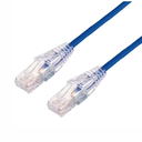 Cable de Parcheo Slim UTP Cat6A, 1 m, Azul, 28 AWG