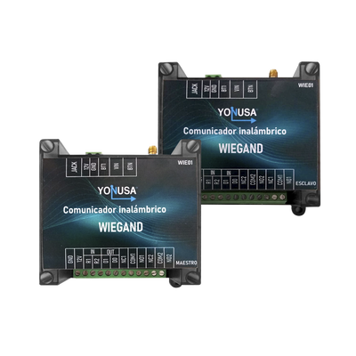 Convertidor de Lectora para Control de Acceso, 1 Wiegand, 2 Relevadores