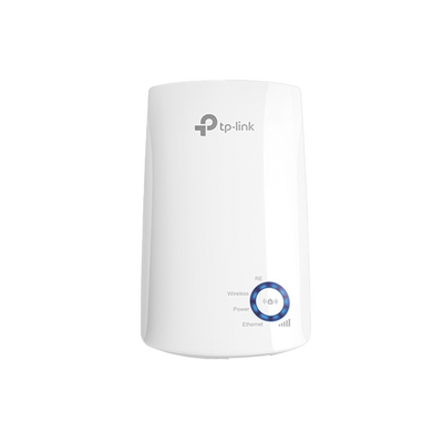 [TL-WA850RE] Extensor de Cobertura WiFi N 300 Mbps 2.4 GHz con Puerto Ethernet