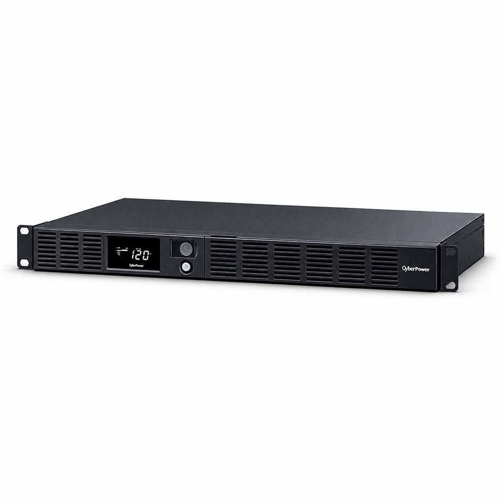 [OR500LCDRM1U] UPS CyberPower Rack 1U de 500 VA y 300 W con Pantalla LCD