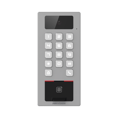 [DS-K1T502DBFWX-C] Terminal de Control de Acceso IP65 con Huella, QR y Cámara 2MP